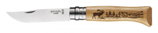 Opinel 002332VRI Inox Jeleň N°8