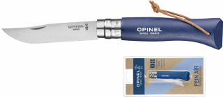 Opinel 002212 Adventurer darkBlue VRI Inox N°8.